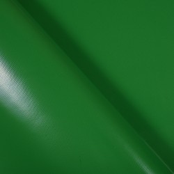 Ткань ПВХ 450 гр/м2, Зелёный (Ширина 160см), на отрез  в Красное село